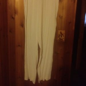 DAVID ROSE Pants - DAVID ROSE IVORY CRINKLED DRESS PANTS - PLUS DAVID ROSE Pants - DAVID ROSE IVORY CRINKLED DRESS PANTS - PLUS